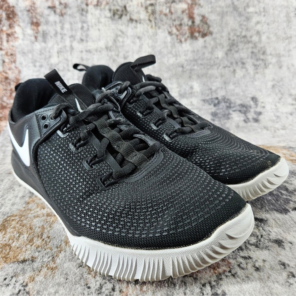 Nike Zoom HyperAce 2 Volleyball Shoes Womens 8.5 Black‎ White AA0286-001 Court